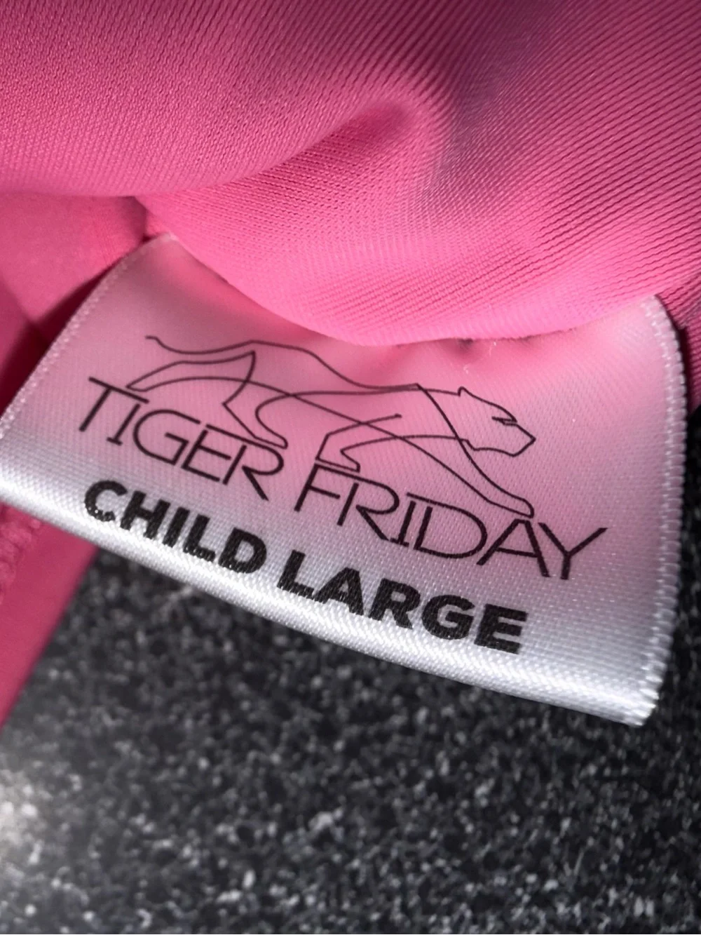 Tiger Friday Dance Pink Bra Top Size Child Large